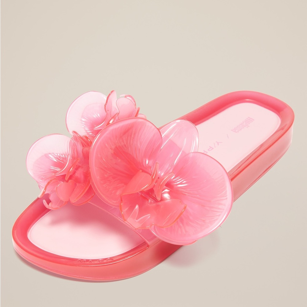 NWB Y/Project x Melissa Pink Jelly Orchid Sandals Size 7